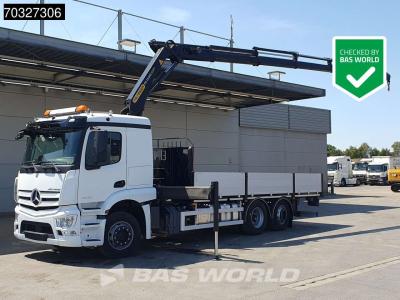 Mercedes-Benz Actros 2540 6X2 Palfinger PK19.001 SLD Crane Kran Lift+Steering Axle Euro 6 vendida por BAS World B.V.