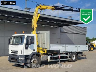 Iveco Eurocargo 180E250 4X2 HYVA HB.150XE3 Kran Crane Automatic Euro 5 vendida por BAS World B.V.
