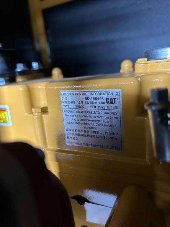 Caterpillar DE13.5E3 - 13.5 kVA Generator - DPX-18001 Foto 12
