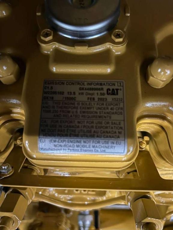 Caterpillar DE13.5E3 - 13.5 kVA Generator - DPX-18001 Foto 14