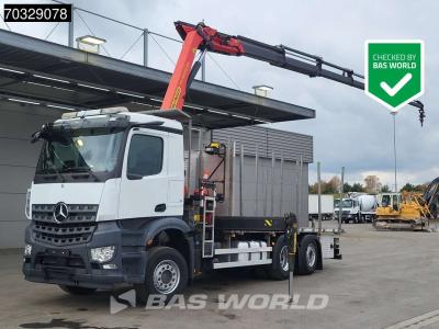 Mercedes-Benz Actros 2536 6X2 Palfinger PK18502 SH Kran Crane 6 extensions Lift axle Euro 6 vendida por BAS World B.V.