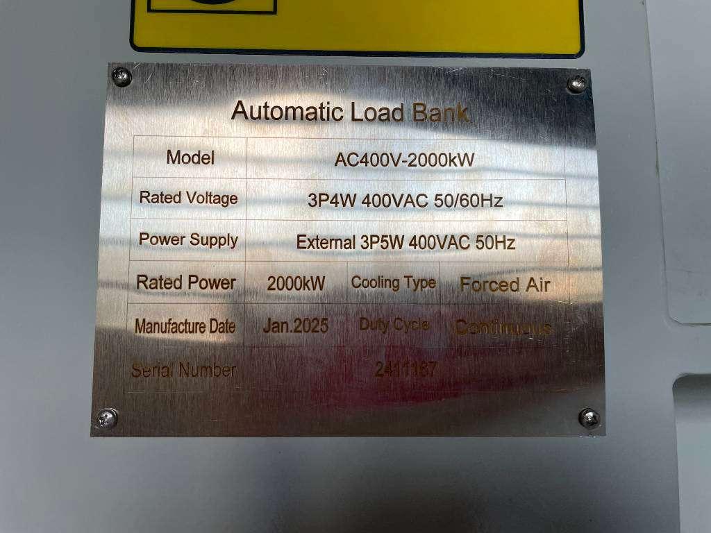 DPX Power Loadbank AC400V-2.000 kW - DPX-30028 Foto 6
