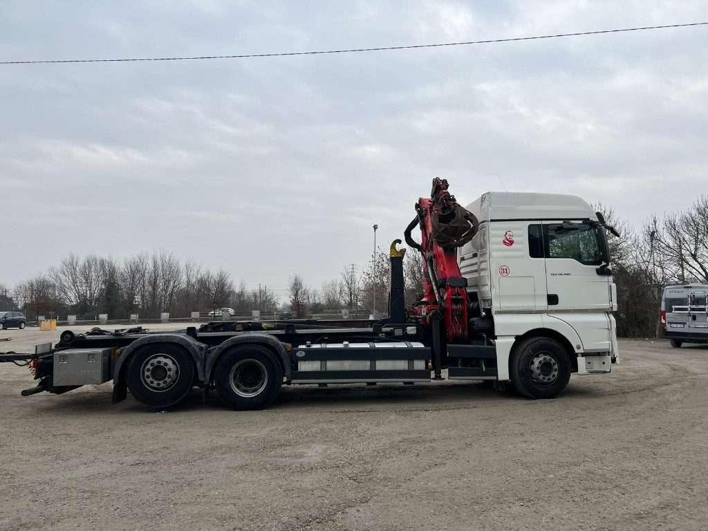 Man TGX 26.480 SCARRABILE CON GRU Foto 8