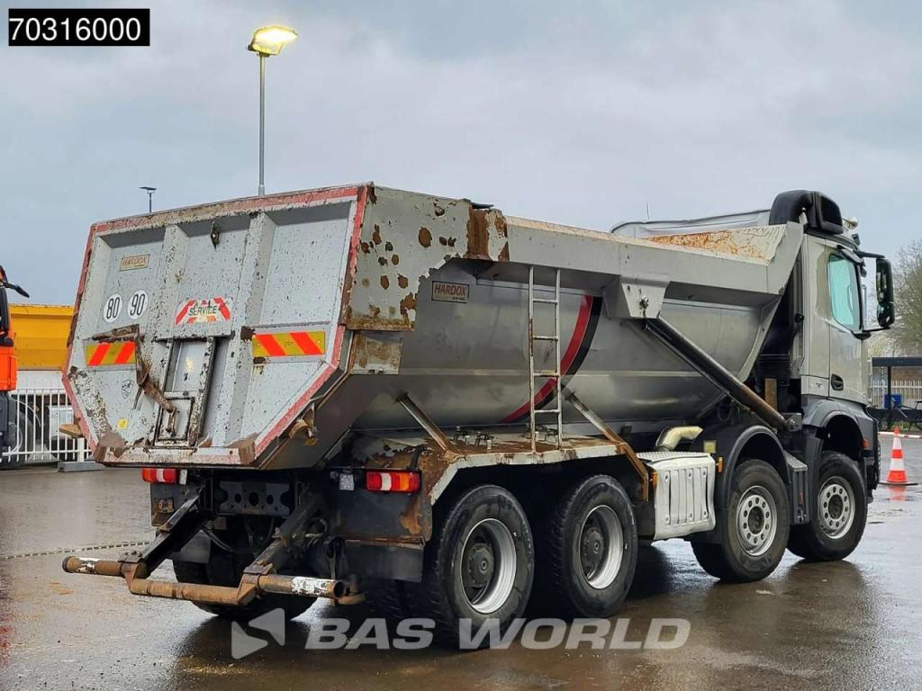 Mercedes-Benz Arocs 4151 8X4 18m3 tipper steel suspension Big-Axle Automatic Euro 6 Foto 10