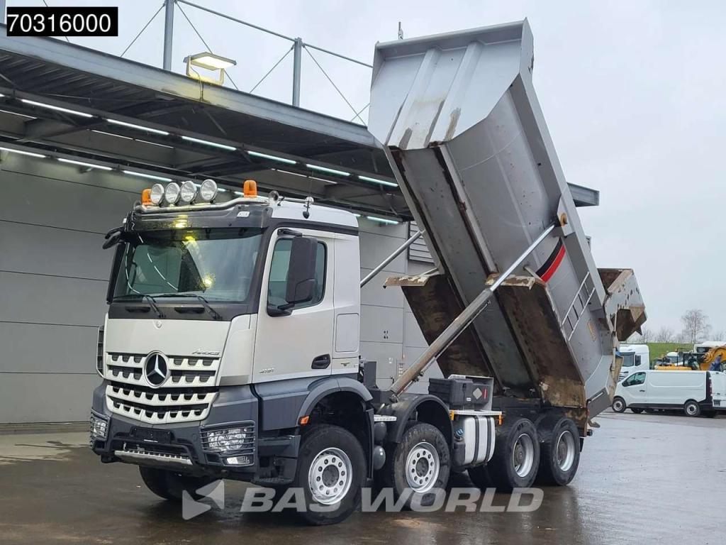 Mercedes-Benz Arocs 4151 8X4 18m3 tipper steel suspension Big-Axle Automatic Euro 6 Foto 2