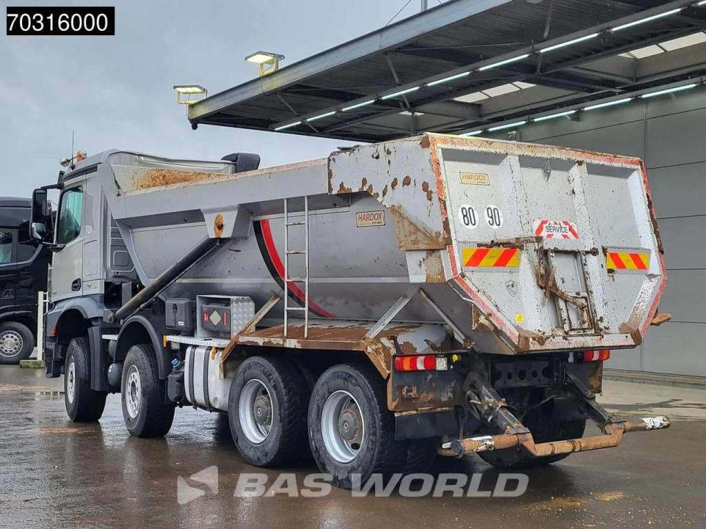 Mercedes-Benz Arocs 4151 8X4 18m3 tipper steel suspension Big-Axle Automatic Euro 6 Foto 8