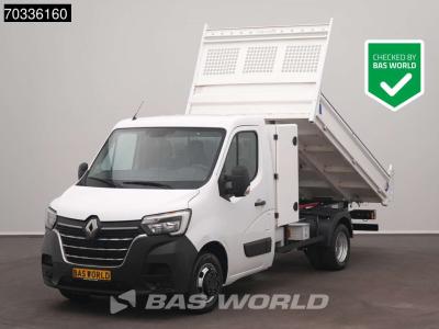 Renault Master 130PK Kipper 3,5t Trekhaak Dubbellucht met Kist Airco Cruise Euro6 Benne Kieper Tipper A/C T vendida por BAS World B.V.