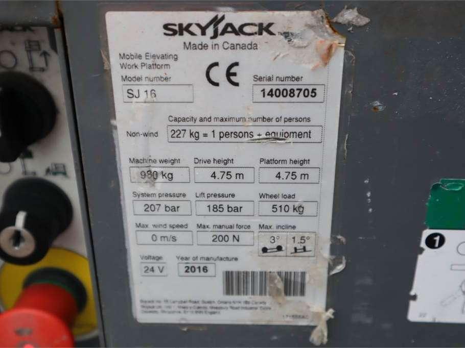 SkyJack SJ16 Electric Foto 13
