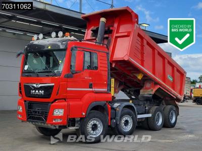 Man TGS 41.510 TGS 8X4 17m3 tipper Full Steel Hub reduction Automatic Euro 6 vendida por BAS World B.V.