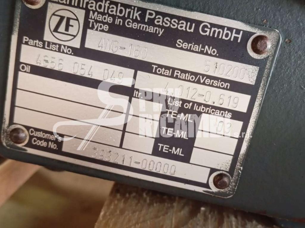 4 WG 160 Transmisión para ZF 4 WG 160 Foto 5
