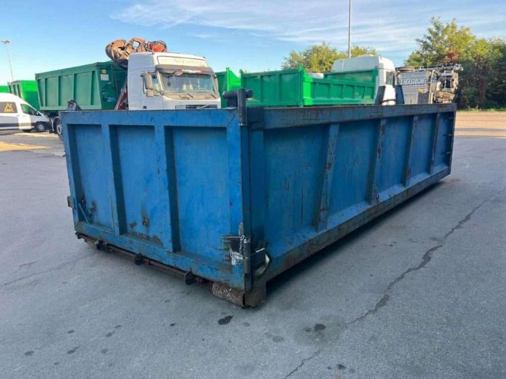 CONTAINER SCARRABILE USATO A CIELO APERTO Foto 2
