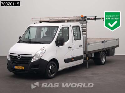 Opel Movano 145PK Kraanwagen HIAB T-CLX 018 B-2 Dubbel Cabine Open Laadbak Dubbellucht 3,5t Trekhaak Air vendida por BAS World B.V.