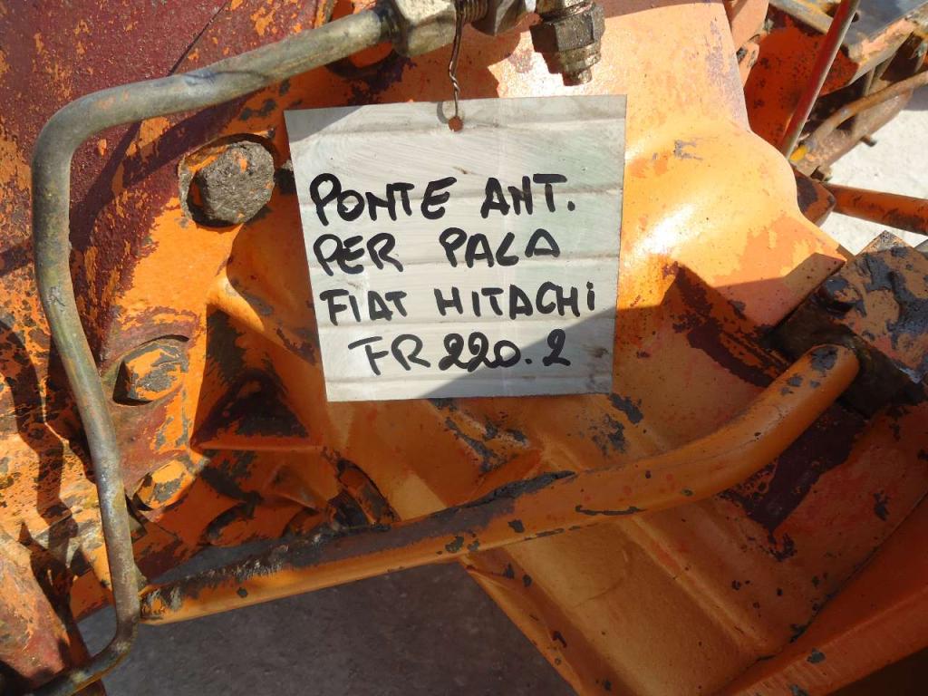 Eje delantero para Fiat Hitachi FR220.2 Foto 5