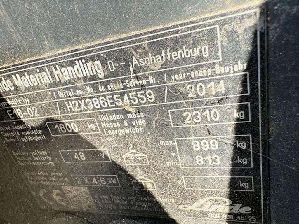 Linde E16-02 Foto 7