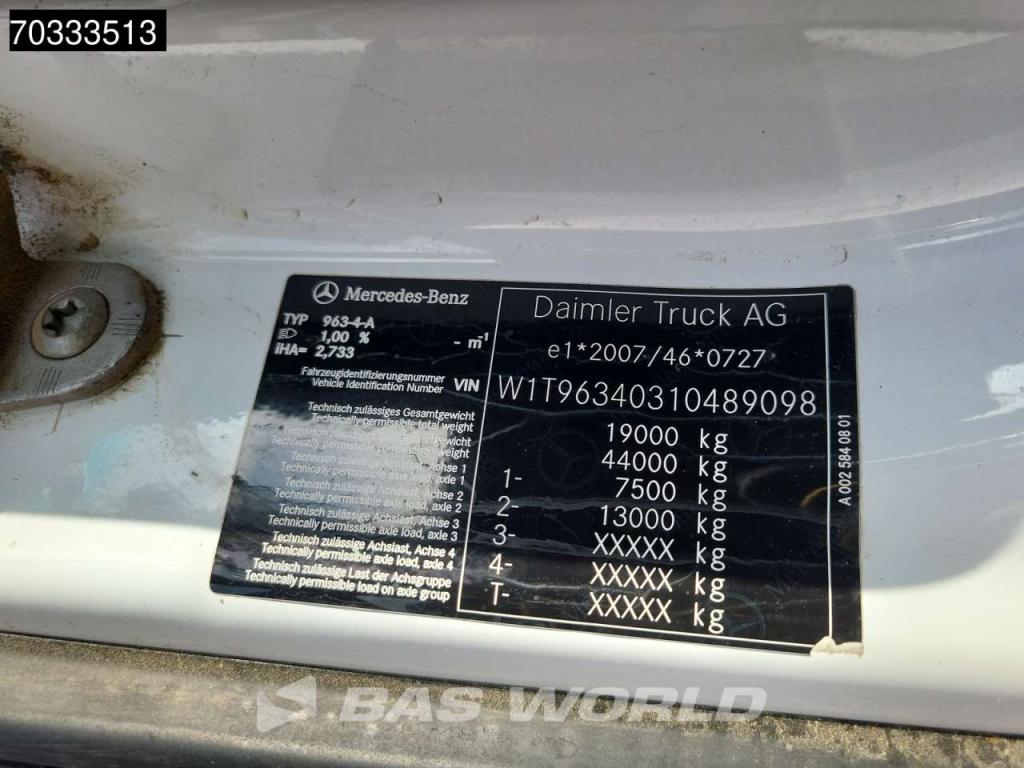 Mercedes-Benz Actros 1845 4X2 Concrete BPW 12m3 Retarder Hydraulic Foto 28