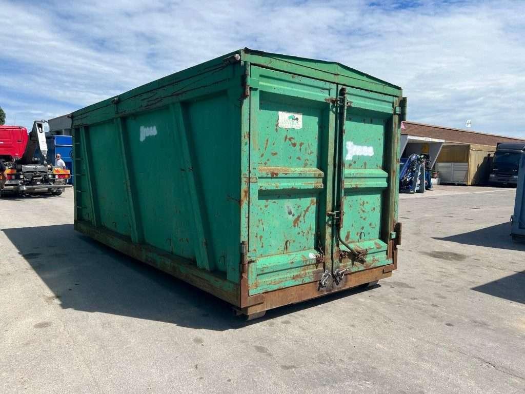 CONTAINER SCARRABILE USATO CON COPERCHIO Foto 3