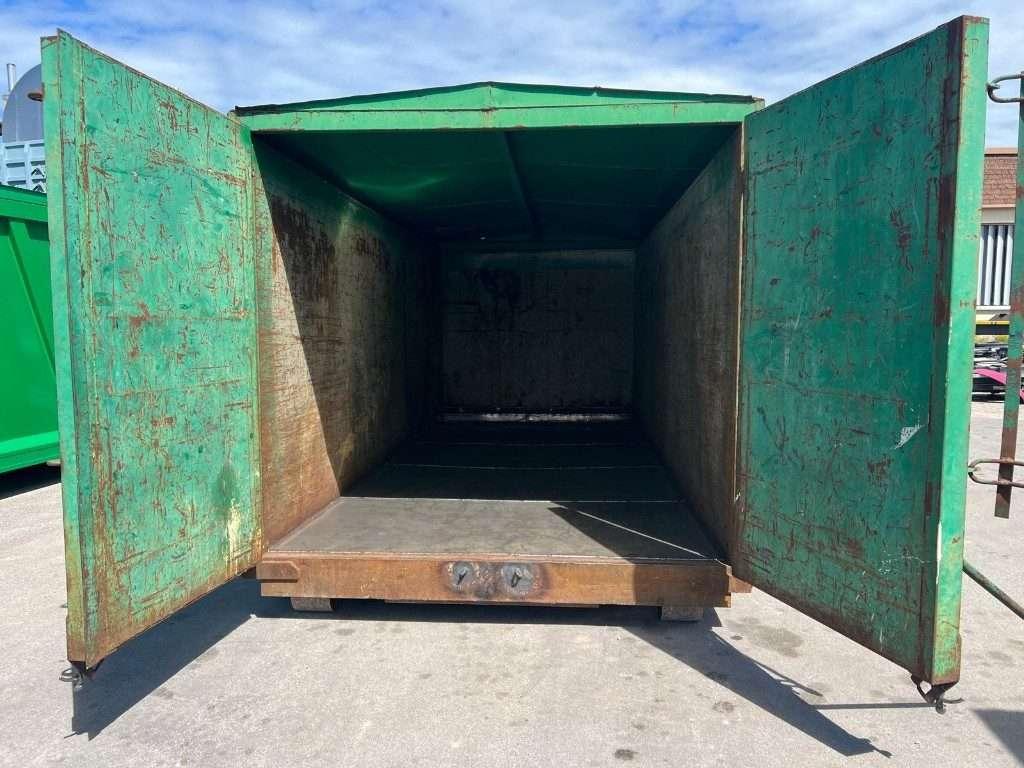 CONTAINER SCARRABILE USATO CON COPERCHIO Foto 5