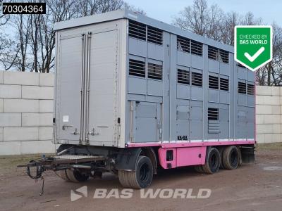 Fiege Tec AT 2 axles Animal Viehanhänger vendida por BAS World B.V.