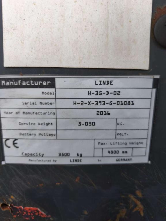 Linde H35D-02 Foto 6