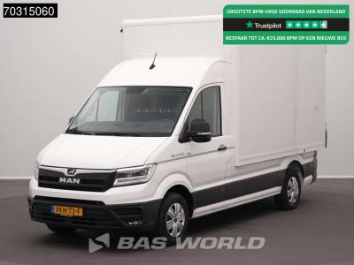 Man ETGE 3.140 100% Elektrisch 115km WLTP 36kWh Bakwagen LED Airco Cruise Camera Parkeersensoren Meubel vendida por BAS World B.V.