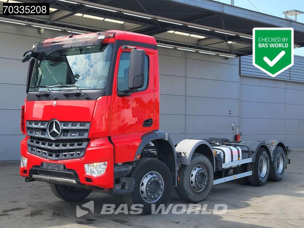 Mercedes-Benz Arocs 4142 8X4 Chassis Steel suspension Big-Axle Automatic Euro 6 Foto 1