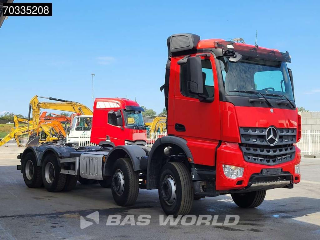 Mercedes-Benz Arocs 4142 8X4 Chassis Steel suspension Big-Axle Automatic Euro 6 Foto 3