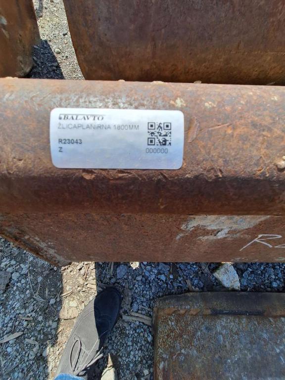 1800 mm UNI60 for Volvo ECR88 Cuchara de limpieza Foto 5
