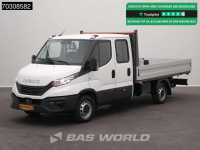 Iveco Daily 35S16 3.0L Automaat Dubbel Cabine Open Laadbak 3,5t Trekhaak 160PK Airco Euro6 Pritsche Picku vendida por BAS World B.V.