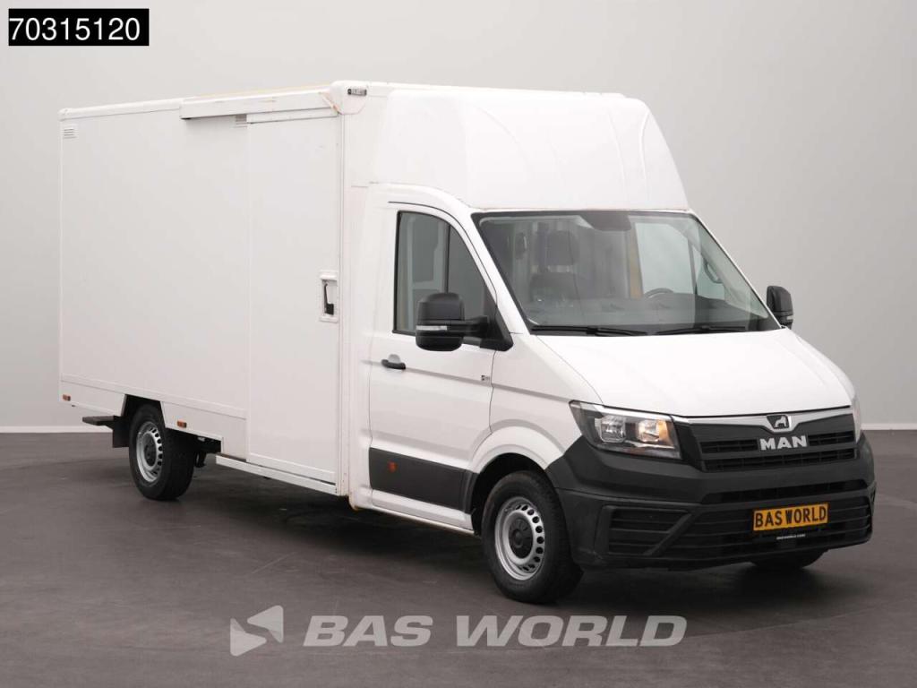 Man TGE 3.100 Bakwagen Verkoopwagen Foodtruck Meubelbak Koffer Camera Scherm Foto 6
