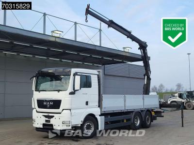 Man TGX 26.440 6X2 Terex Atlas 125.2-A2 Kran Crane Lift+steering axle Euro 5 vendida por BAS World B.V.