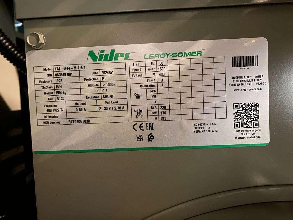 Hyundai P086TI - 220 kVA Generator - DPX-19852 Foto 20