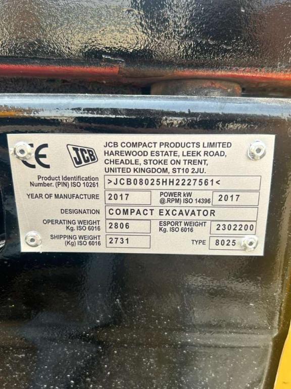 JCB 8025 ZTS Foto 10