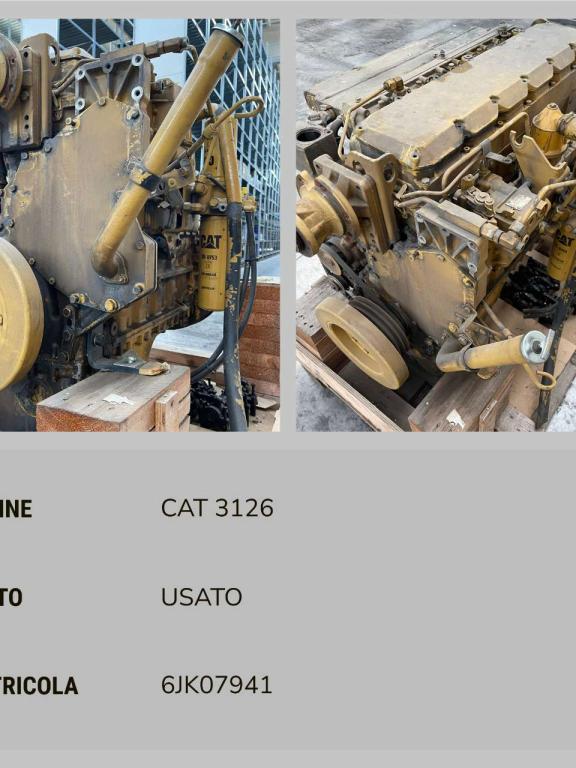 Caterpillar MOTORE USATO CAT 3126 Foto 2