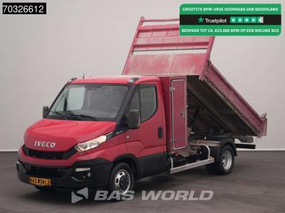 Iveco Daily 35C17 3.0L Kipper met Kist Dubbellucht Airco Cruise 3,5t Trekgewicht Euro6 Tipper Benne Kiepe vendida por BAS World B.V.
