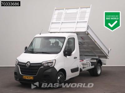 Renault Master 130PK Kipper Dubbellucht 3,5t Trekhaak Airco Cruise Euro6 Tipper Benne Kieper A/C Towbar Cru vendida por BAS World B.V.