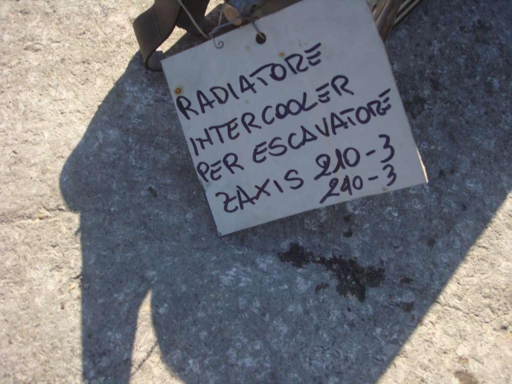Radiador intercooler para ZAXIS 210-3 E 240-3 Foto 3