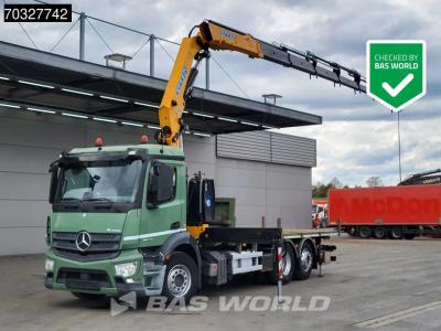 Mercedes-Benz Antos 2540 6X2 EFFER 265/6S Crane Kran Remote Lift+Steering Axle Euro 6 vendida por BAS World B.V.