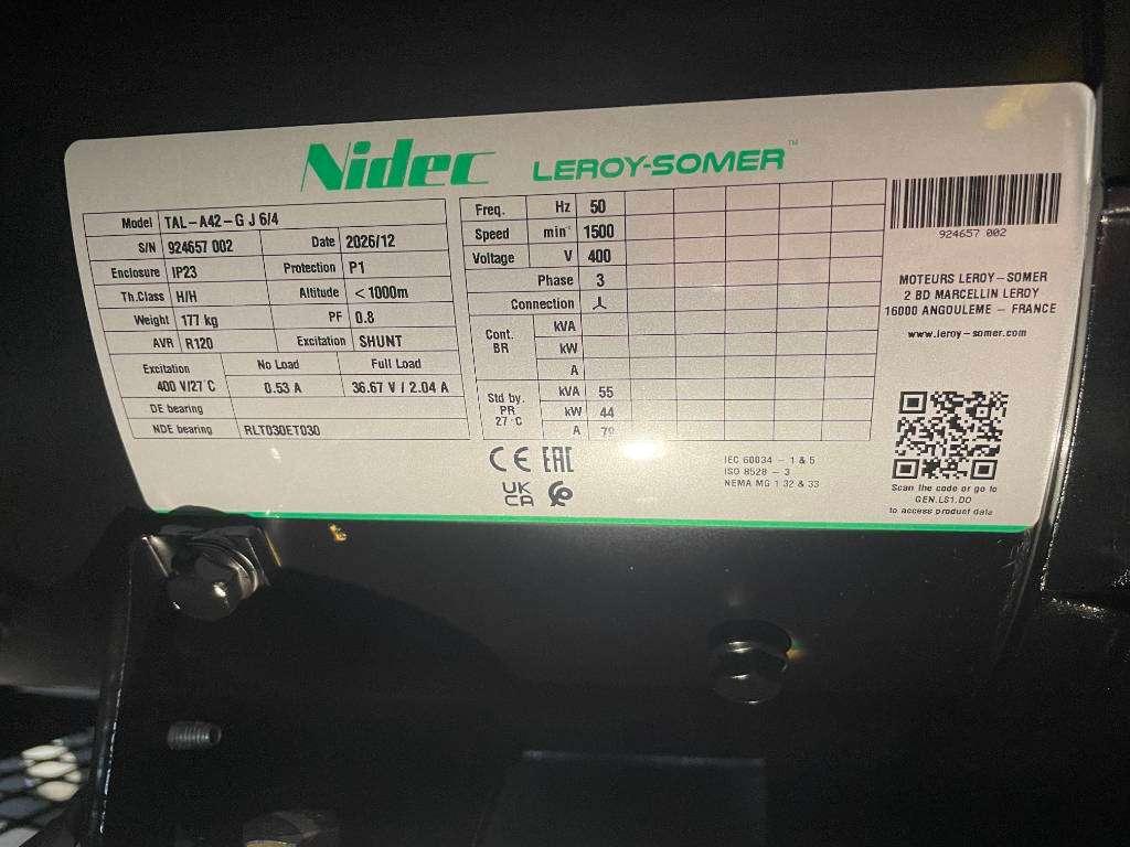 Cummins 4BTA3.9-G2 - 55 kVA Generator - DPX-19832 Foto 14