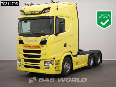 Scania S590 6X4 Full-Air Retarder 2xTanks Big-Axle Standklima Leder Navi vendida por BAS World B.V.