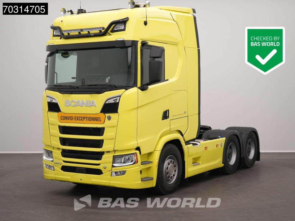 Scania S590 6X4 Full-Air Retarder 2xTanks Big-Axle Standklima Leder Navi Foto 1