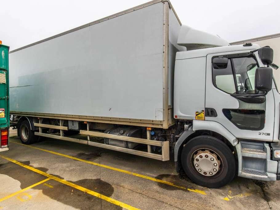 Renault MIDLUM 270(18T)+DHOLLANDIA+MOTEUR HS Foto 1
