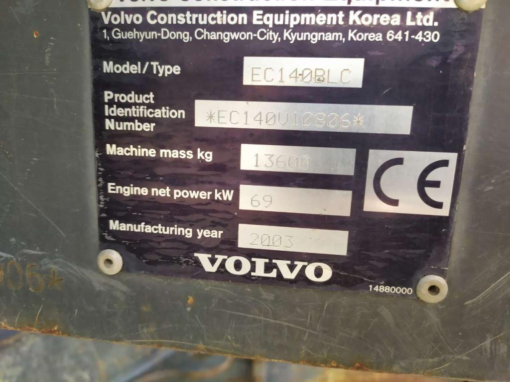 Volvo EC140C LB Foto 11