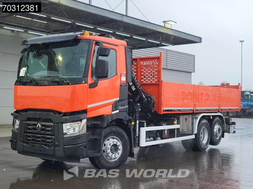 Renault C 430 6X2 HIAB X-HIDUO 158BS-3 Crane + Tipper Euro 6 Foto 11
