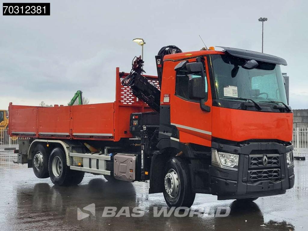 Renault C 430 6X2 HIAB X-HIDUO 158BS-3 Crane + Tipper Euro 6 Foto 13