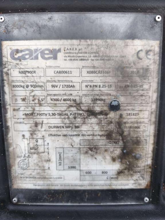Carer A80/900X Foto 7