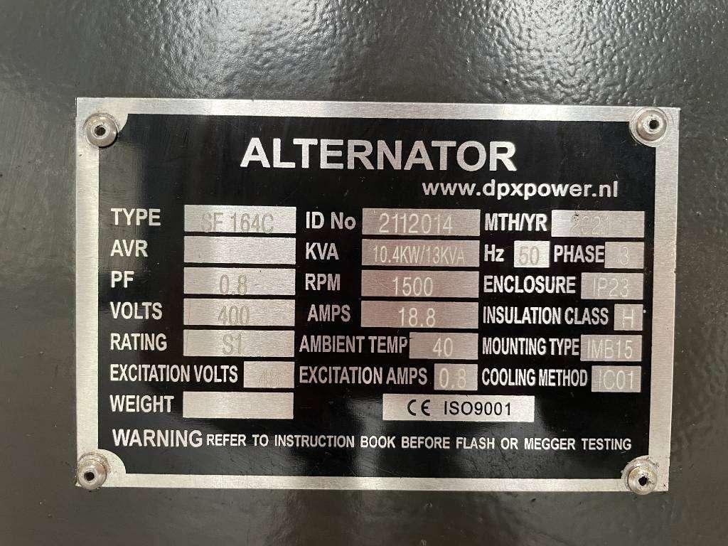 DPX SF-164C - 13 kVA Alternator - DPX-33801 Grupo electrógeno Foto 6