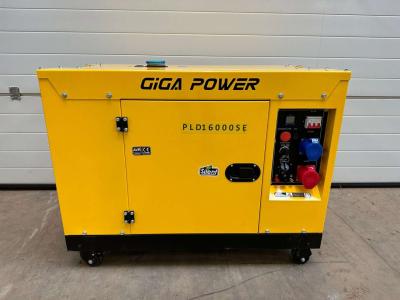 Giga Power PLD16000SE 15KVA silent set vendida por Big Machinery