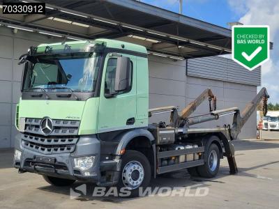 Mercedes-Benz Arocs 1845 4X2 Meiller AK12LT skiploader Automatic Retarder Euro 6 vendida por BAS World B.V.