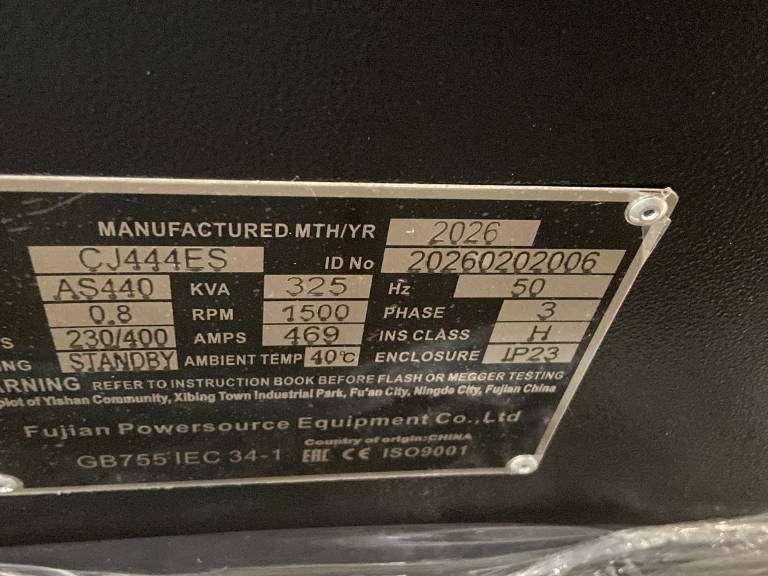 DPX CJ444ES - 325 kVA Alternator - DPX-33910 Foto 8