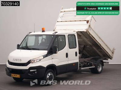Iveco Daily 35C17 3.0L Kipper Dubbel Cabine Dubbellucht 3,5t Trekhaak Cruise Euro6 Tipper Benne Kieper Tr vendida por BAS World B.V.
